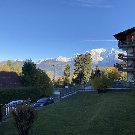 شقة La Marmotte: Vue Mont Blanc, Terrasse, Parking كومْبلو المظهر الخارجي الصورة