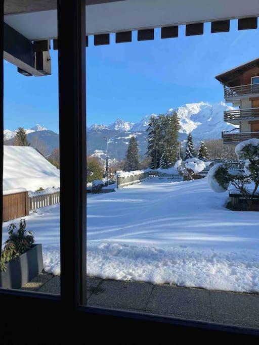 شقة La Marmotte: Vue Mont Blanc, Terrasse, Parking كومْبلو المظهر الخارجي الصورة