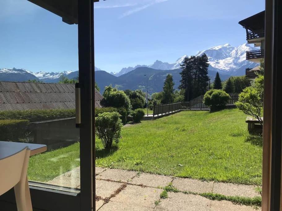 شقة La Marmotte: Vue Mont Blanc, Terrasse, Parking كومْبلو المظهر الخارجي الصورة