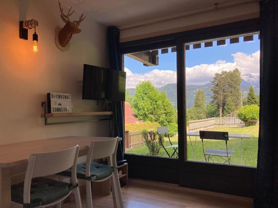 شقة La Marmotte: Vue Mont Blanc, Terrasse, Parking كومْبلو المظهر الخارجي الصورة