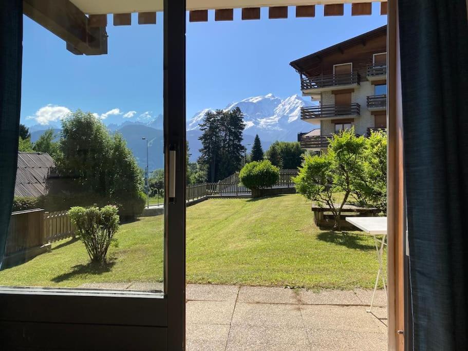 شقة La Marmotte: Vue Mont Blanc, Terrasse, Parking كومْبلو المظهر الخارجي الصورة